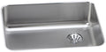 Elkay Tarja Lustertone® Classic Acero Inoxidable 25-1/2" x 19-1/4" x 8" de Un Tazón Bajo Cubierta with Right Perfect Drain® — vista de producto