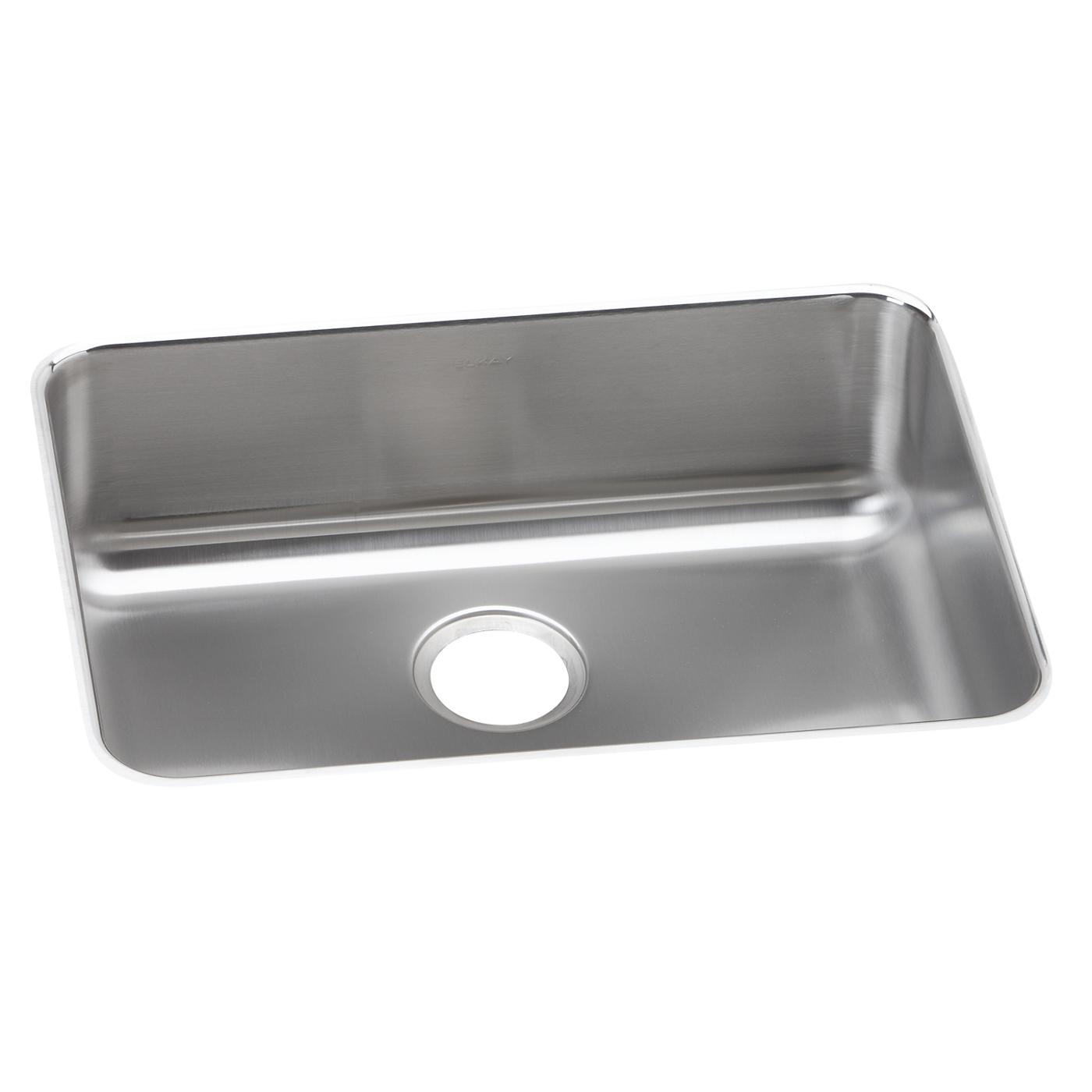 Elkay Tarja Lustertone® Classic Acero Inoxidable 25-1/2" x 19-1/4" x 8" de Un Tazón Bajo Cubierta — vista de producto