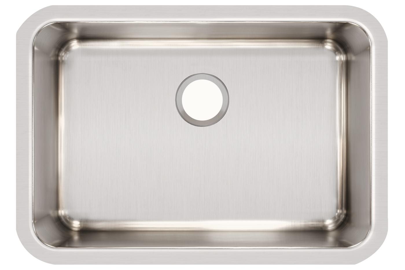 Elkay Tarja Lustertone® Classic Acero Inoxidable 26-1/2" x 18-1/2" x 10" de Un Tazón Bajo Cubierta — vista de producto