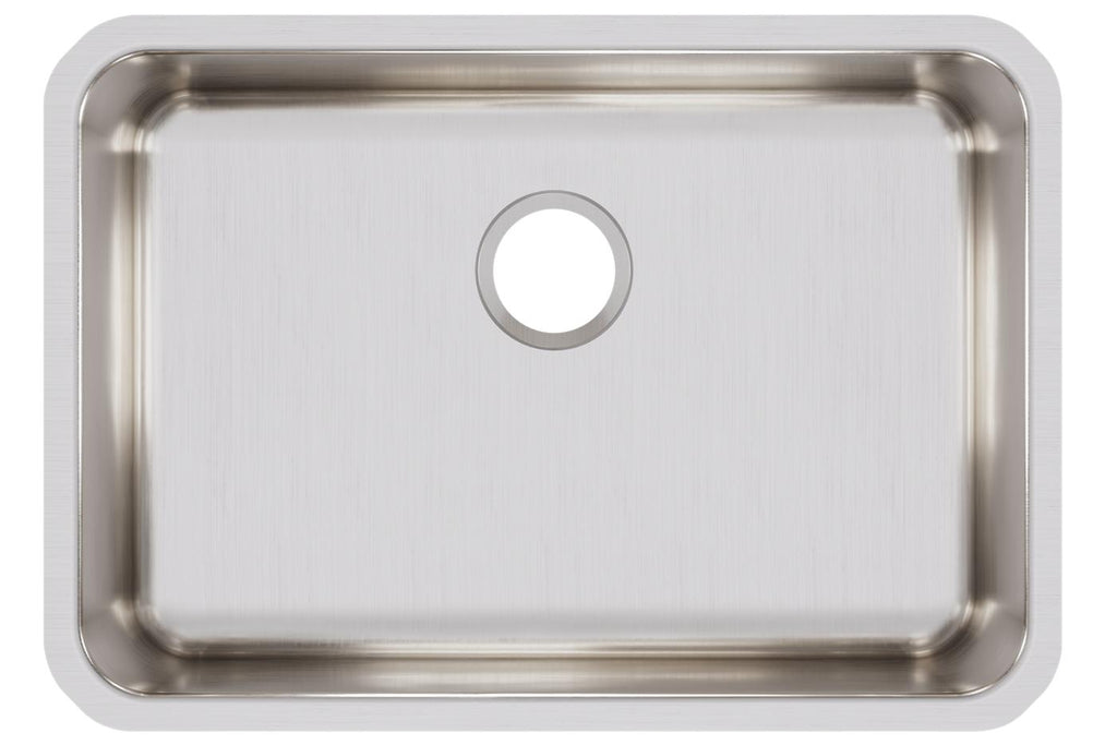 Elkay Tarja Lustertone® Classic Acero Inoxidable 26-1/2" x 18-1/2" x 8" de Un Tazón Bajo Cubierta — vista de producto