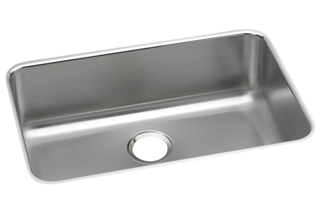 Elkay Tarja Lustertone® Classic Acero Inoxidable 26-1/2" x 18-1/2" x 8" de Un Tazón Bajo Cubierta — vista de producto