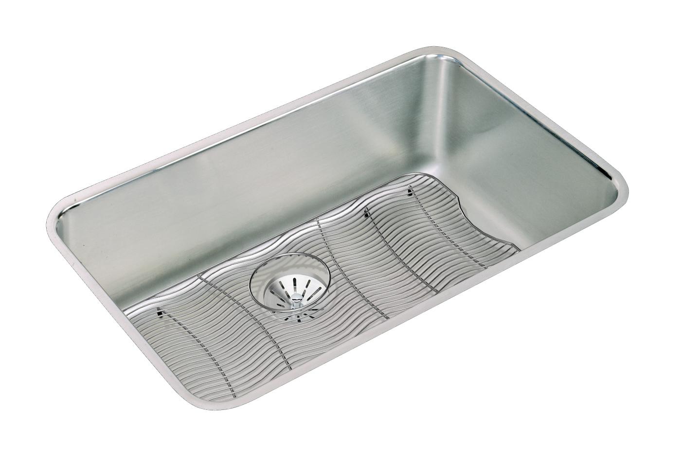 Elkay Tarja Lustertone® Classic Acero Inoxidable 30-1/2" x 18-1/2" x 11-1/2" de Un Tazón Bajo Cubierta (Kit) — vista de producto