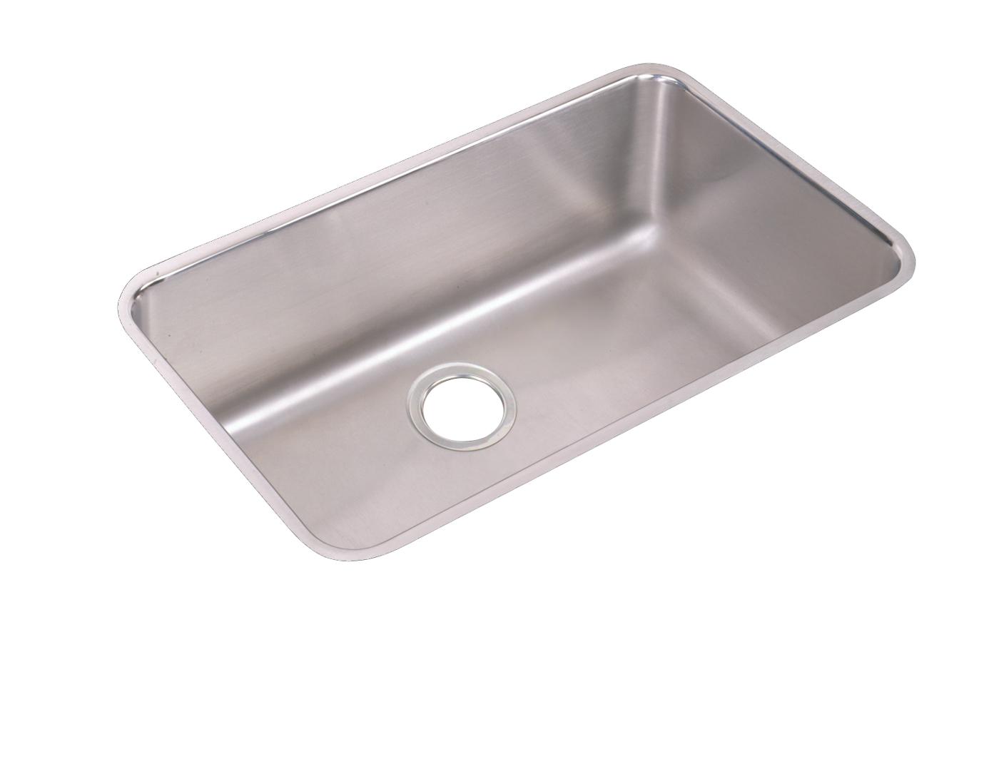 Elkay Tarja Lustertone® Classic Acero Inoxidable 30-1/2" x 18-1/2" x 10" de Un Tazón Bajo Cubierta (Kit) — vista de producto