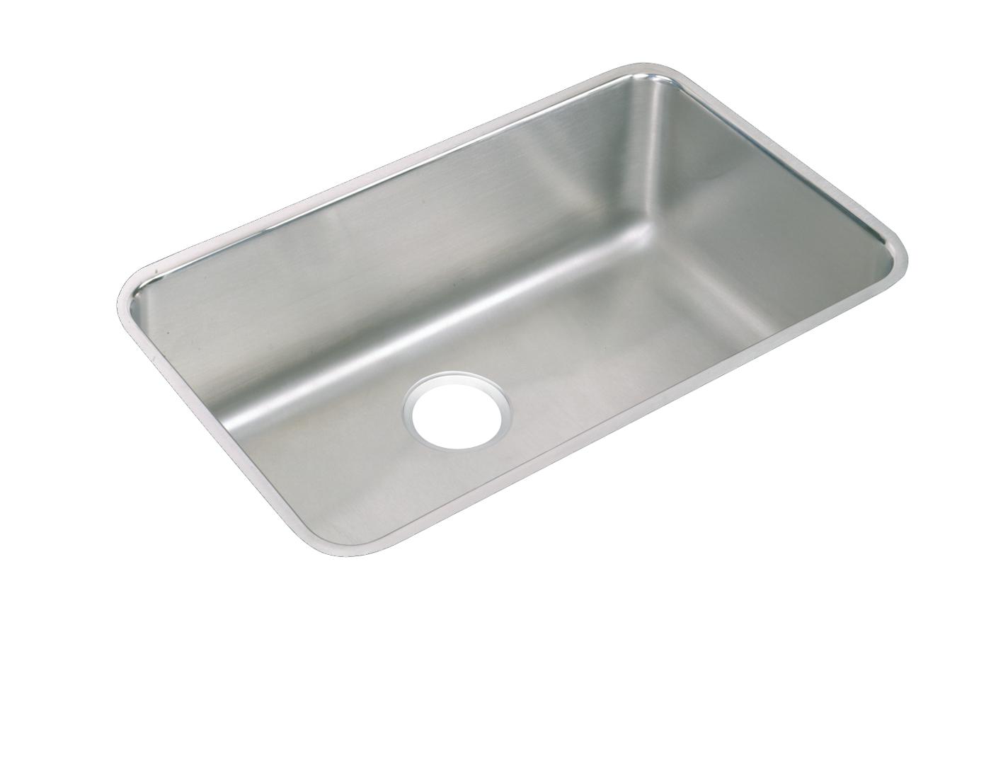 Elkay Tarja Lustertone® Classic Acero Inoxidable 30-1/2" x 18-1/2" x 11-1/2" de Un Tazón Bajo Cubierta (Kit) — vista de producto