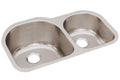 Elkay Tarja Lustertone® Classic Acero Inoxidable 31-1/4" x 20" x 10" Offset 60/40 de Dos Tazones Bajo Cubierta — vista de producto