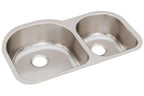 Elkay Tarja Lustertone® Classic Acero Inoxidable 31-1/4" x 20" x 7-1/2" Offset 40/60 de Dos Tazones Bajo Cubierta — vista de producto