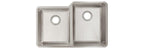Elkay Tarja Lustertone Iconix® Calibre 18 Acero Inoxidable 31-1/4" x 20-1/2" x 9" de Dos Tazones Bajo Cubierta with Left Small Bowl — vista de producto