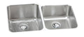 Elkay Tarja Lustertone® Classic Acero Inoxidable 31-1/4" x 20-1/2" x 9-7/8" Offset 60/40de Dos Tazones Bajo Cubierta (Kit) — vista de producto