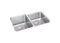 Elkay Tarja Lustertone® Classic Acero Inoxidable 31-1/4" x 20-1/2" x 4-7/8" de Dos Tazones Bajo Cubierta ADA con Perfect Drain® — vista de producto