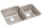 Elkay Tarja Lustertone® Classic Acero Inoxidable 30-3/4" x 21" x 9-7/8" Offset 40/60 de Dos Tazones Bajo Cubierta — vista de producto