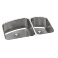 Elkay Tarja Lustertone® Classic Acero Inoxidable 32-3/4" x 21" x 9" 60/40 de Dos Tazones Bajo Cubierta with Perfect Drain® — vista de producto
