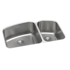 Elkay Tarja Lustertone® Classic Acero Inoxidable 33" x 22" x 9" de Dos Tazones Iguales de Doble Montaje with Perfect Drain® — vista de producto