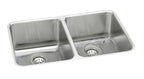 Elkay Tarja Lustertone® Classic Acero Inoxidable 35-3/4" x 18-1/2" x 10" de Dos Tazones Iguales Bajo Cubierta (Kit) — vista de producto