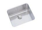 Elkay Tarja Lustertone® Classic Acero Inoxidable 14-1/2" x 14-1/2" x 5-1/2" de Un Tazón Bajo Cubierta ADA con Perfect Drain® — vista de producto