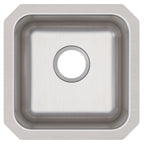 Elkay Tarja Lustertone® Classic Acero Inoxidable 14-1/2" x 14-1/2" x 5-3/8" de Un Tazón ADA Bajo Cubierta — vista de producto