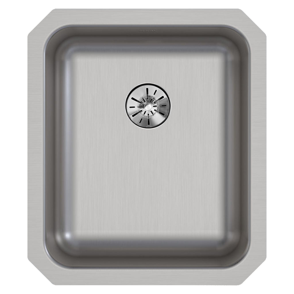 Elkay Tarja Lustertone® Classic Acero Inoxidable 16" x 18-1/2" x 5-3/8" de Un Tazón ADA Bajo Cubierta with Perfect Drain® — vista de producto