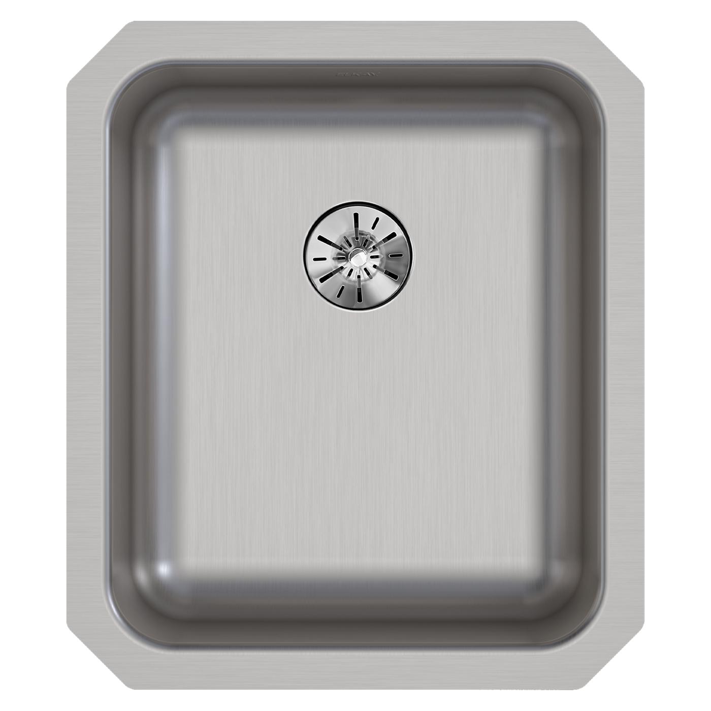 Elkay Tarja Lustertone® Classic Acero Inoxidable 16" x 18-1/2" x 5-3/8" de Un Tazón ADA Bajo Cubierta with Perfect Drain® — vista de producto