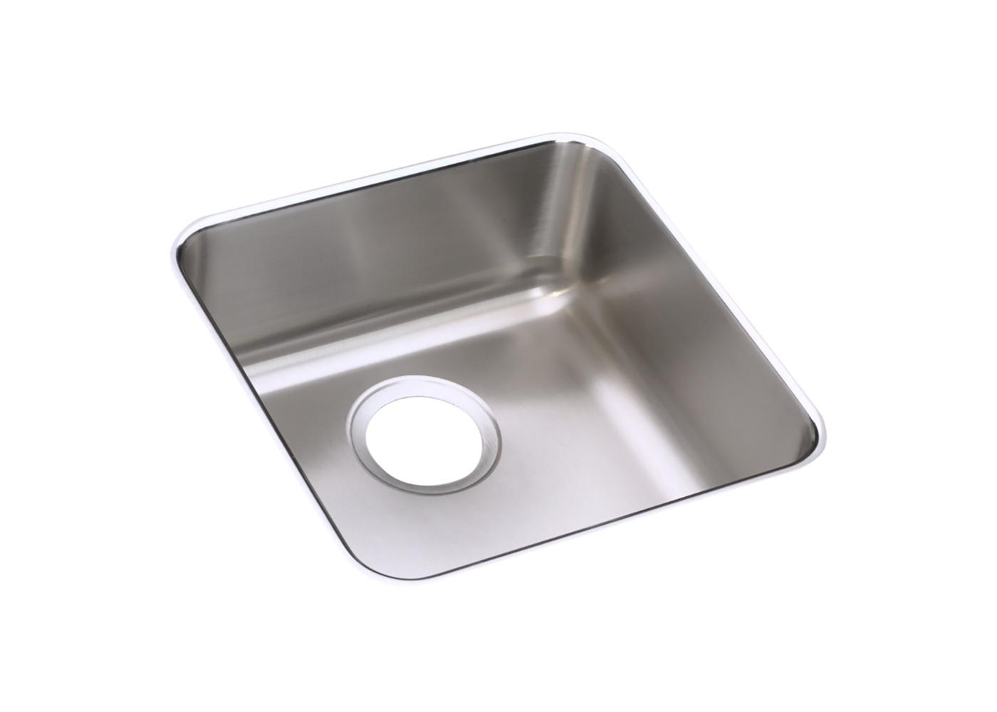 Elkay Tarja Lustertone® Classic Acero Inoxidable 16-1/2" x 16-1/2" x 4-3/8" de Un Tazón ADA Bajo Cubierta — vista de producto