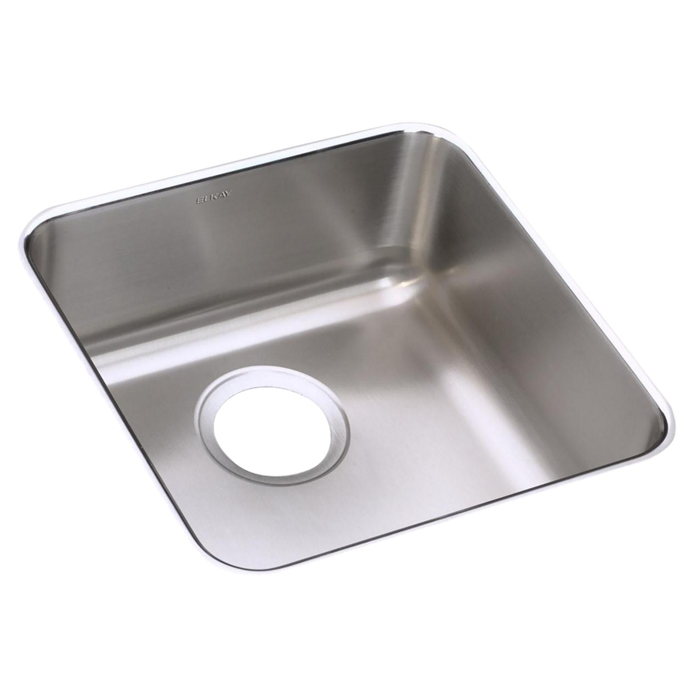 Elkay Tarja Lustertone® Classic Acero Inoxidable 16-1/2" x 16-1/2" x 4-7/8" de Un Tazón ADA Bajo Cubierta — vista de producto