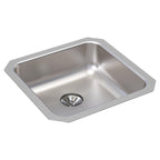 Elkay Tarja Lustertone® Classic Acero Inoxidable 14-1/2" x 14-1/2" x 4-3/8" de Un Tazón ADA Bajo Cubierta — vista de producto