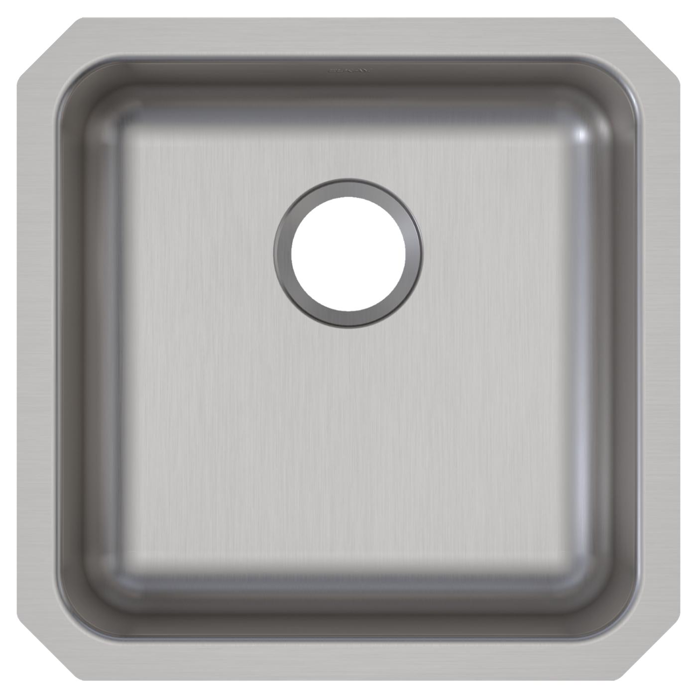 Elkay Tarja Lustertone® Classic Acero Inoxidable 18-1/2" x 18-1/2" x 5-3/8" de Un Tazón ADA Bajo Cubierta — vista de producto