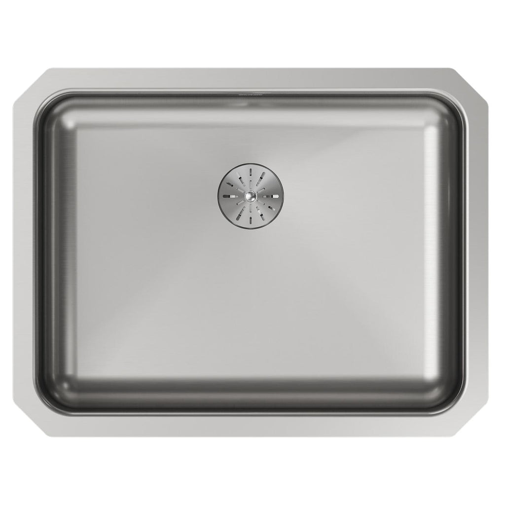 Elkay Tarja Lustertone® Classic Acero Inoxidable 23-1/2" x 18-1/4" x 5-3/8" de Un Tazón Bajo Cubierta ADA con Perfect Drain® — vista de producto