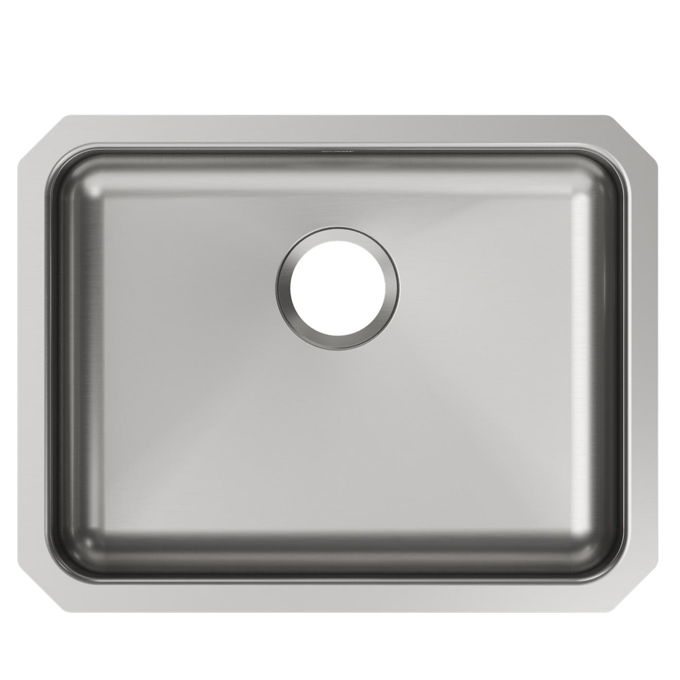 Elkay Tarja Lustertone® Classic Acero Inoxidable 23-1/2" x 18-1/4" x 5-3/8" de Un Tazón ADA Bajo Cubierta — vista de producto