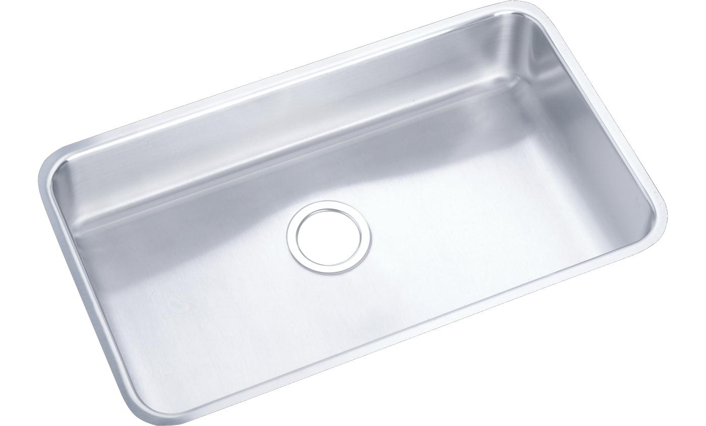Elkay Tarja Lustertone® Classic Acero Inoxidable 30-1/2" x 18-1/2" x 4-3/8" de Un Tazón ADA Bajo Cubierta — vista de producto