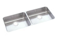 Elkay Tarja Lustertone® Classic Acero Inoxidable 41-3/4" x 18-1/2" x 5-3/8" de Dos Tazones Iguales ADA Bajo Cubierta — vista de producto