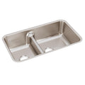 Elkay Tarja Lustertone® Classic Acero Inoxidable 32-1/16" x 18-1/2" x 9" 40/60 de Dos Tazones Bajo Cubierta con Aqua Divide — vista de producto