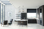 Elkay Tarja Lustertone Iconix® Calibre 16 Acero Inoxidable 16" x 18-1/2" x 8" de Un Tazón Bajo Cubierta with Perfect Drain® — ambiente de cocina