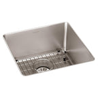Elkay Tarja Lustertone Iconix® Calibre 16 Acero Inoxidable 18-1/2" x 18-1/2" x 9" de Un Tazón Bajo Cubierta (Kit) with Perfect Drain® — vista de producto