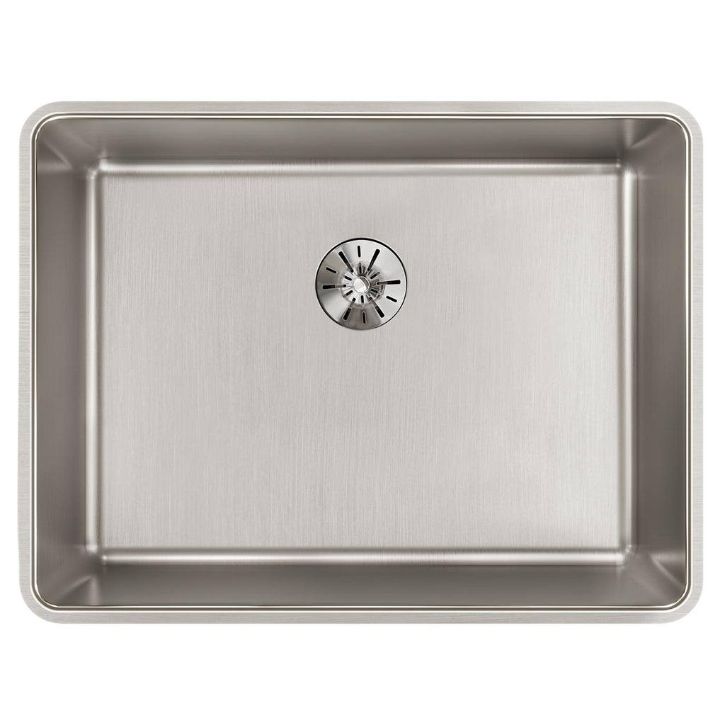 Elkay Tarja Lustertone Iconix® Calibre 16 Acero Inoxidable 23-1/2" x 18-1/4" x 9" de Un Tazón Bajo Cubierta with Perfect Drain® — vista de producto