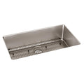 Elkay Tarja Lustertone Iconix® Calibre 16 Acero Inoxidable 32-1/2 x 19-1/2" x 9" de Un Tazón Bajo Cubierta (Kit) with Perfect Drain® — vista de producto