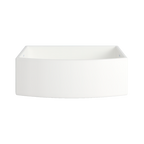 Bante Arco — Tarja de Cocina de Cerámica Refractaria (Fireclay), Frente Granjero Curvo