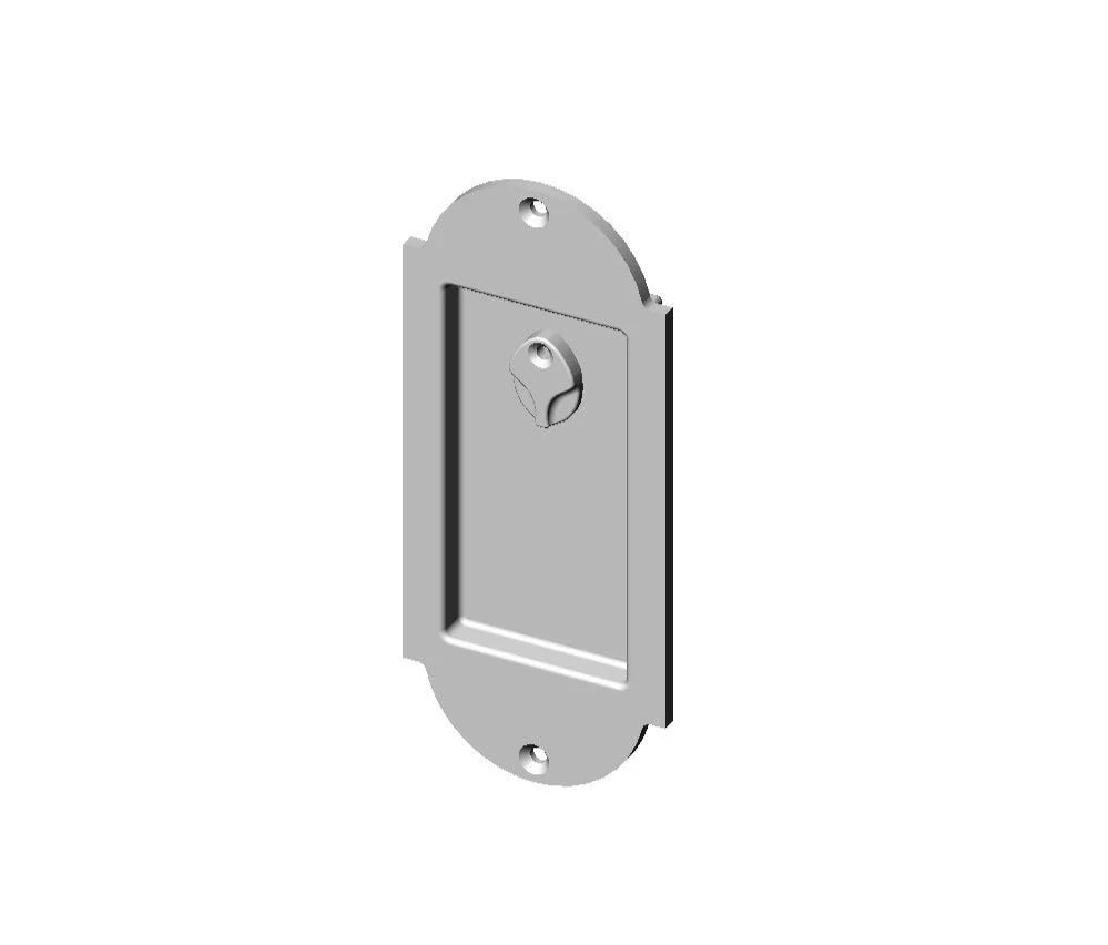 FP-A401ERC Arch Flush Pull with Release Cover