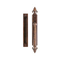 erraje para Puerta Corrediza Bordeaux 2" x 17" — Rocky Mountain Hardware bronce macizo