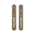 uego de Entrada con Jaladera Ellis 3 1/2" x 20" — Rocky Mountain Hardware bronce macizo