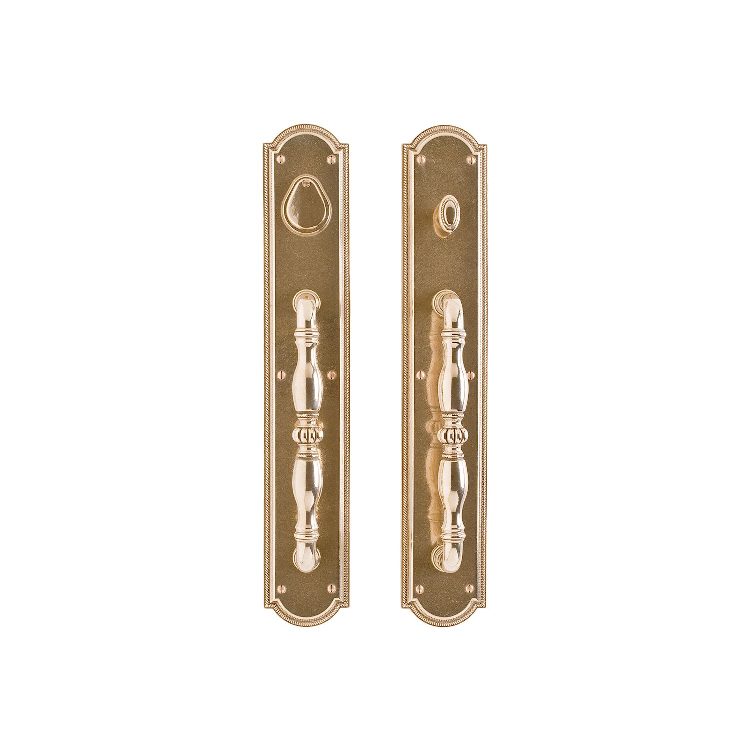 uego Empujar y Jalar Ellis 3 1/2" x 20" — Rocky Mountain Hardware bronce macizo