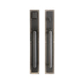 uego de Entrada con Jaladera Flute 3 1/2" x 24" — Rocky Mountain Hardware bronce macizo