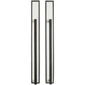 uego Empujar y Jalar Designer 3 9/16" x 34 1/8" — Rocky Mountain Hardware bronce macizo