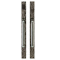uego de Entrada con Jaladera Edge 2" x 24" — Rocky Mountain Hardware bronce macizo