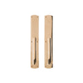 uego Empujar y Jalar Convex 3" x 19" — Rocky Mountain Hardware bronce macizo