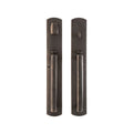 uego de Entrada con Jaladera Convex 3 1/2" x 22" — Rocky Mountain Hardware bronce macizo
