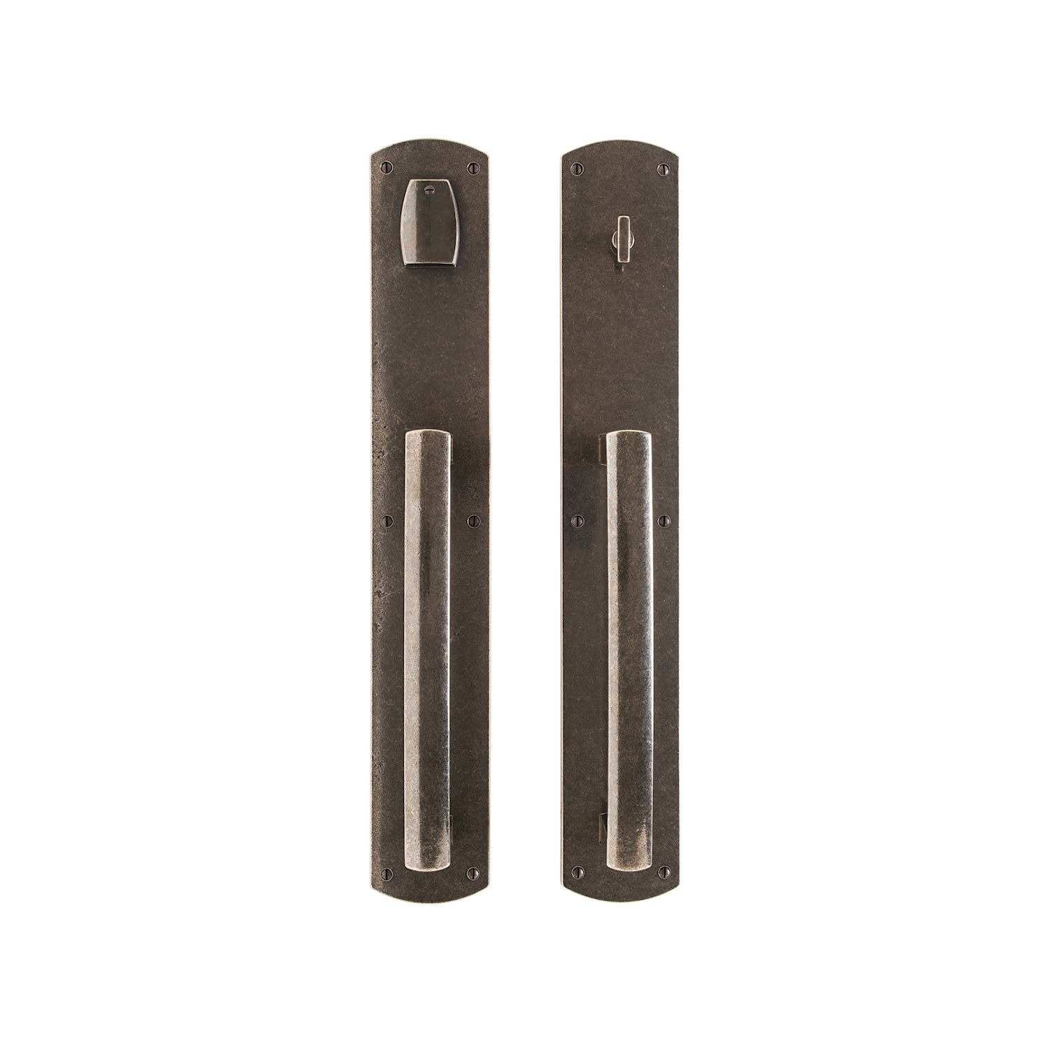 uego Empujar y Jalar Convex 3 1/2" x 22" — Rocky Mountain Hardware bronce macizo