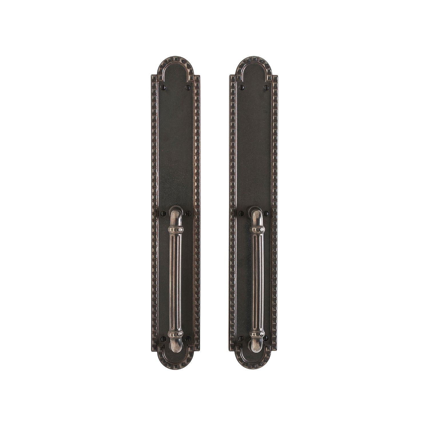 uego Empujar y Jalar Corbel Arched 3" x 19" — Rocky Mountain Hardware bronce macizo