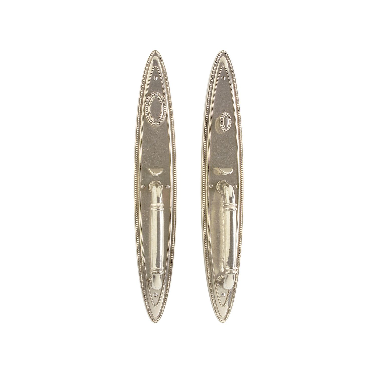 uego de Entrada con Jaladera Maddox 3 1/2" x 22" — Rocky Mountain Hardware bronce macizo