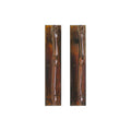 uego Empujar y Jalar Rectangular 3 1/2" x 18" — Rocky Mountain Hardware bronce macizo