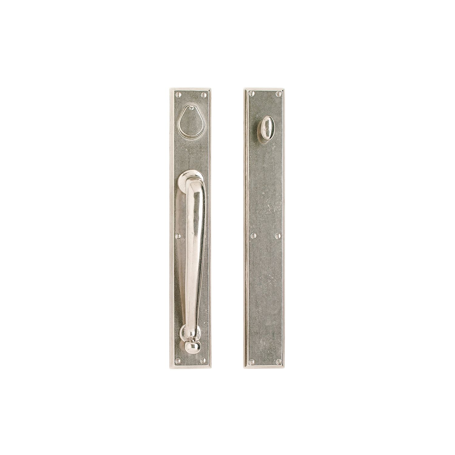 uego Empujar y Jalar Rectangular 2 3/4" x 18" — Rocky Mountain Hardware bronce macizo
