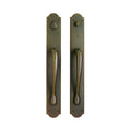 uego Empujar y Jalar Arched 3 1/2" x 26" — Rocky Mountain Hardware bronce macizo